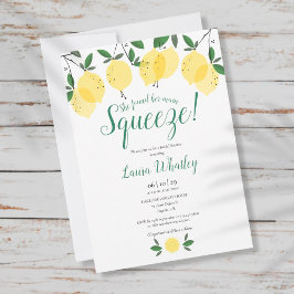 Invitación Ella Encontró Su Ducha Nupcial De Limón Principal
