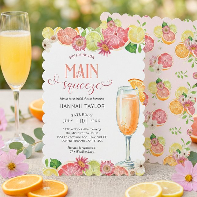 Invitación Ella Encontró su Fiesta de Despedida de Soltera Ma (Subido por el creador)