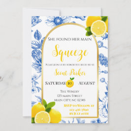 Invitación Ella Encontró Su Principal Ducha De Brigada De Bri