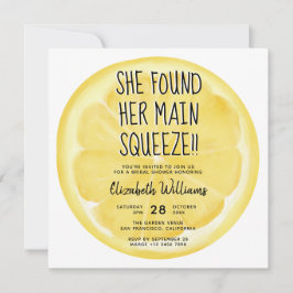 Invitación Ella Encontró Su Principal Ducha De Novias De Vera