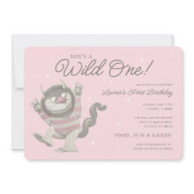 Ella es salvaje | Primer cumpleaños rosado