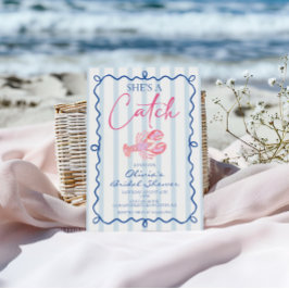 Invitación Ella es un Tesoro Despedida de Soltera Preppy Cost