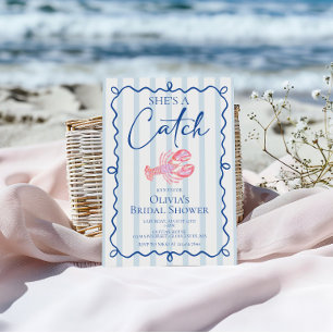Invitación Ella es un Tesoro Despedida de Soltera Preppy Cost