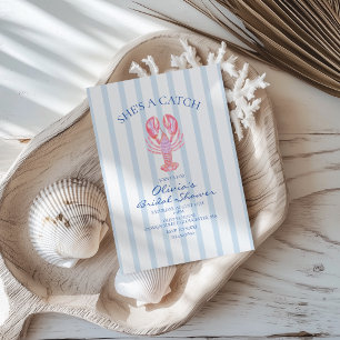 Invitación Ella es un Tesoro Despedida de Soltera Preppy de L