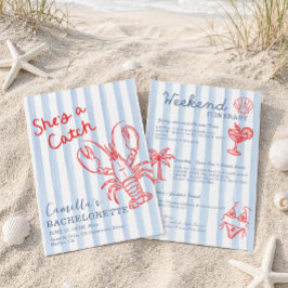 Invitación Ella Es Una Candidata Coastal Bachelorette