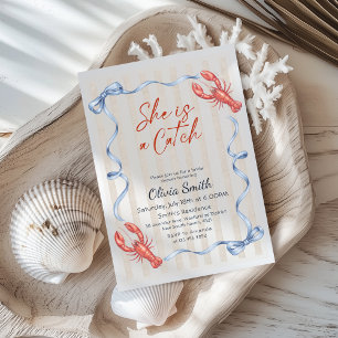 Invitación Ella es una captura Costa Lobster Despedida de Sol