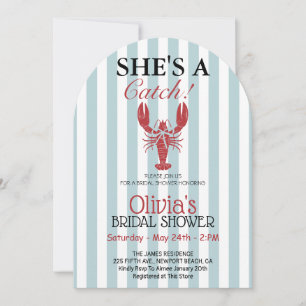 Invitación Ella es una captura Despedida de soltera de langos