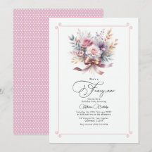 "Ella es una elegante" Cumpleaños con lazo floral