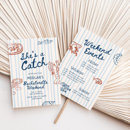 Invitación Ella es una soltera costera atractiva