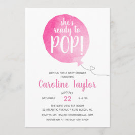 Invitación Ella está lista para dejar caer a una chica gris r