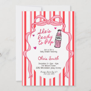 Invitación Ella está lista para la fiesta de Baby Shower de l
