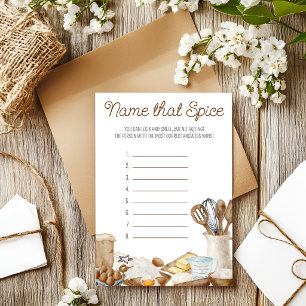 Invitación Ella ha encontrado su receta para el amor Nombra e