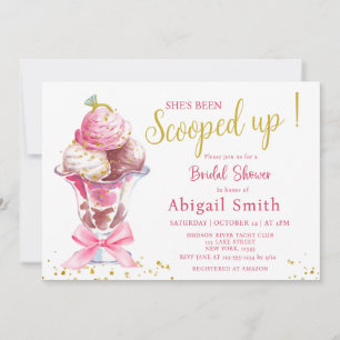 INVITACIÓN ELLA HA SIDO ATACADA EN LA DUCHA BRIDAL