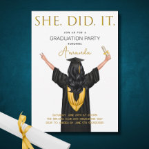 Ella Lo Hizo Graduación