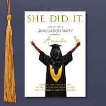 Ella Lo Hizo Graduación