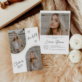 Invitación Ella Lo Hizo Invitación, Graduación Superior