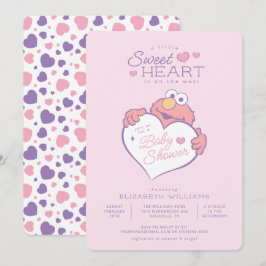 Invitación Elmo - Pequeño Baby Shower