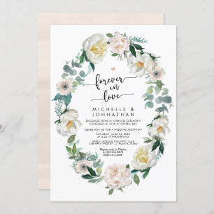 Invitación Elopement romántico Boda de primavera perfecta