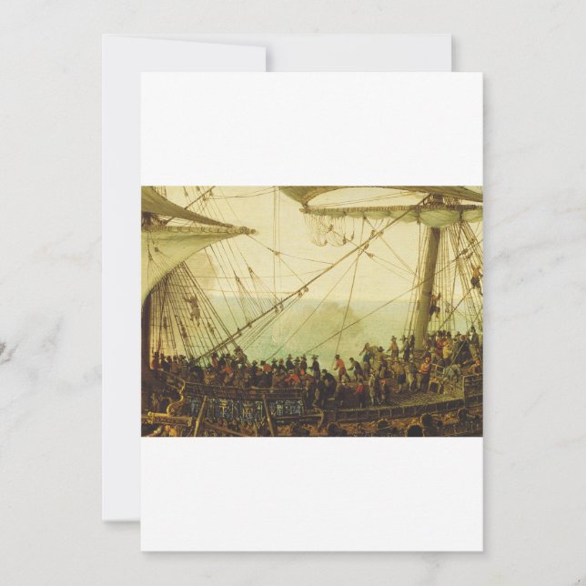 Invitación Embarque del Elector Palatino  (Anverso)