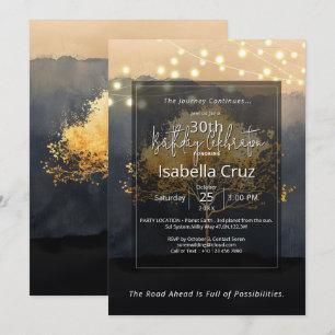 Invitación Ember Canopy Diseño Minimalista