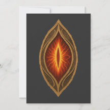 Emblema de fantasía del Señor Oscuro Ojo de Fuego