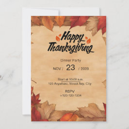 INVITACIÓN EMBRACE THE BEAUTY OF AUTUMN WITH OUR INVITATION 