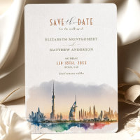 Emiratos Árabes Unidos de Dubai Guardar la invitac