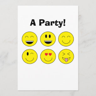Invitación "Emojis"