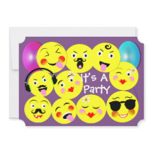 Emoticon Funny Cute Trendy Faces Fiesta