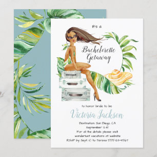 Invitación Empaqueta tus maletas Bachelorette Getaway Lumalet