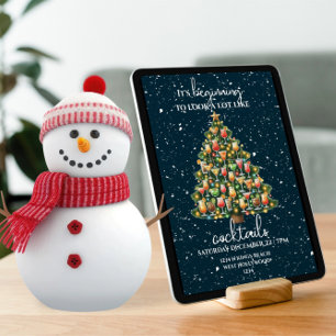 Invitación Empezando a parecerse mucho a los Navidades de cóc