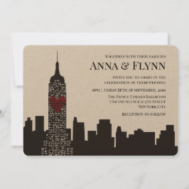 Invitación Empire State Nueva York City Skyline Cityscape Fie