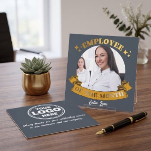 Invitación Empleado del Mes Personalizado Con Foto
