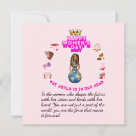 Invitación Empowered to lead happy women's day