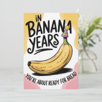 En Años De Plátano Cumpleaños Viejo Chiste Pan 