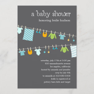 Invitación en Baby Shower a la línea de ropa de Mo