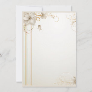 Invitación en blanco