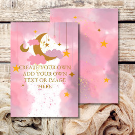 Invitación En blanco Agrega tu propia Twinkle Twinkle Little