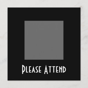 INVITACIÓN EN BLANCO - CREA TU PROPIO DISEÑO PERSONALIZADO