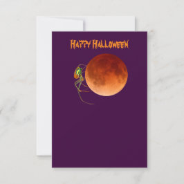 Invitación en blanco del fiesta de Halloween de la