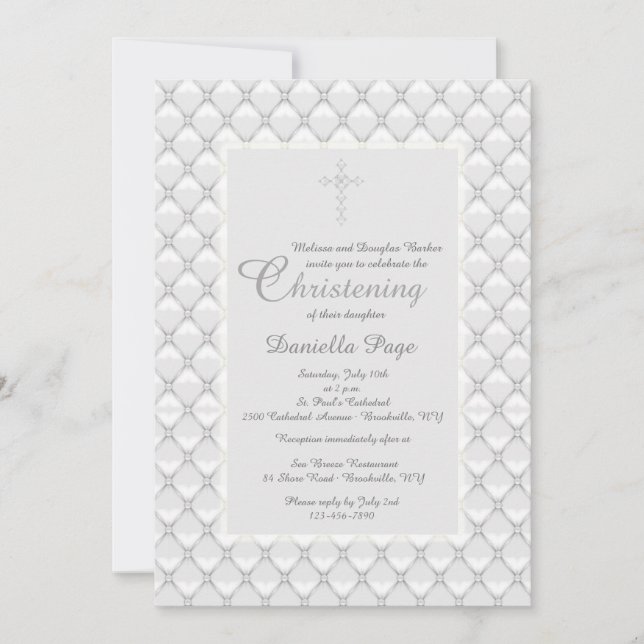 Invitación en blanco precoz (Anverso)