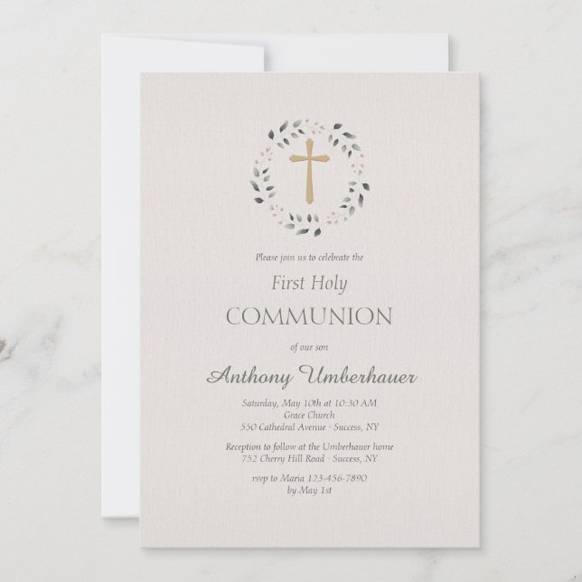 Invitación en círculo a través de la religión (Anverso)