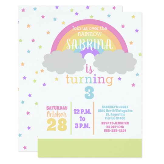 Arco Iris Tarjetas De Invitacin Imprimibles Para Fiestas De Arco Iris Tarjetas De Invitacin Imprimibles Para Fiestas De