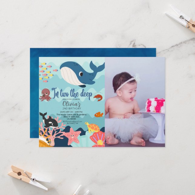 Invitación En dos de los 2 años profundos y subacuáticos (Anverso/Reverso In Situ)