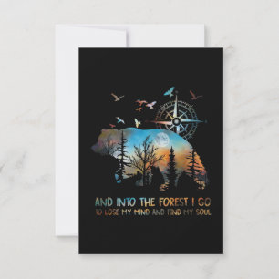 Invitación En el bosque voy pierdo la mente