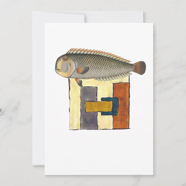 Invitación En el mar (Anverso)