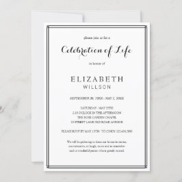 Invitación En la celebración de la memoria amorosa del funera