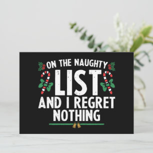 Invitación En La Lista Traviesa Y No Me Arrepiento De Nada Na