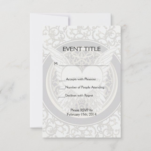 Invitación En la memoria amorosa (Anverso)