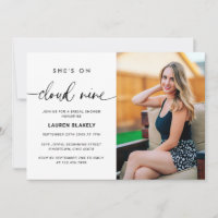 En la nube 9, una ducha de novia fotográfica